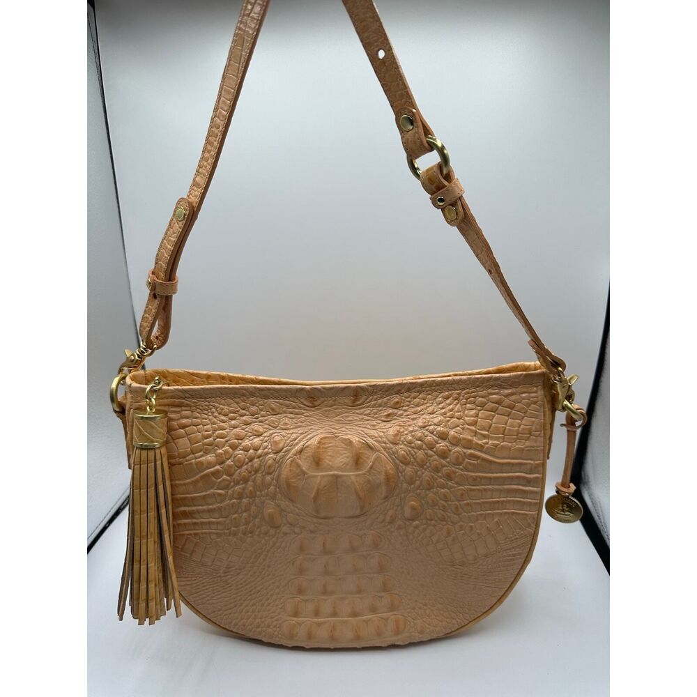Beautiful Brahmin Leather Ladies Tassel Shoulder or Crossbody Bag